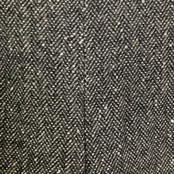 Talbots Petites Pants Wool Tweed Sequined Shimmer Womens Size 10P - Picture 5 of 11